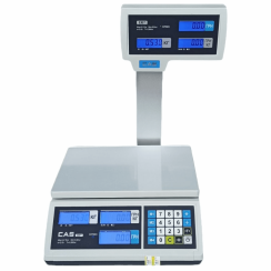 Ваги торгові CAS PR II P зі стійкою з LCD